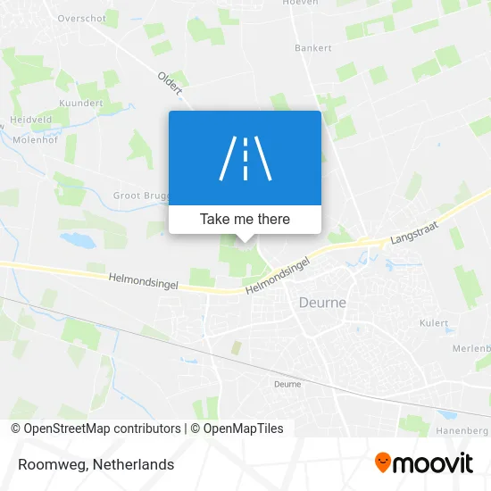 Roomweg map