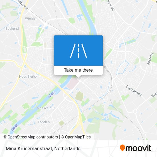 Mina Krusemanstraat map