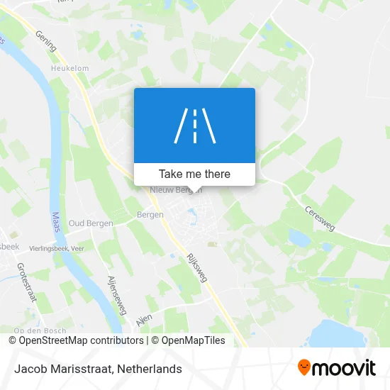 Jacob Marisstraat map