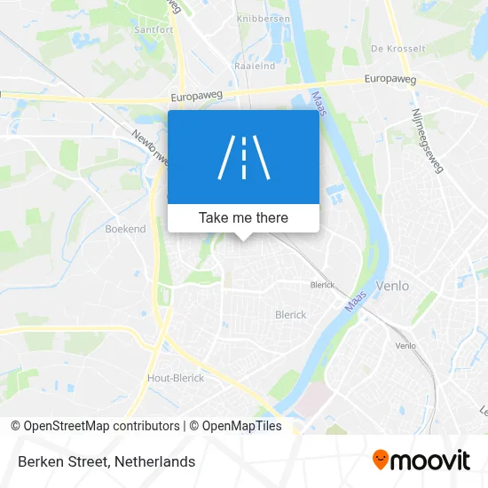 Berkenstraat map