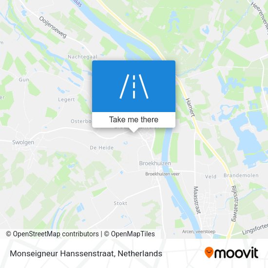 Monseigneur Hanssenstraat map