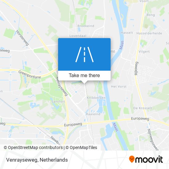 Venrayseweg Karte