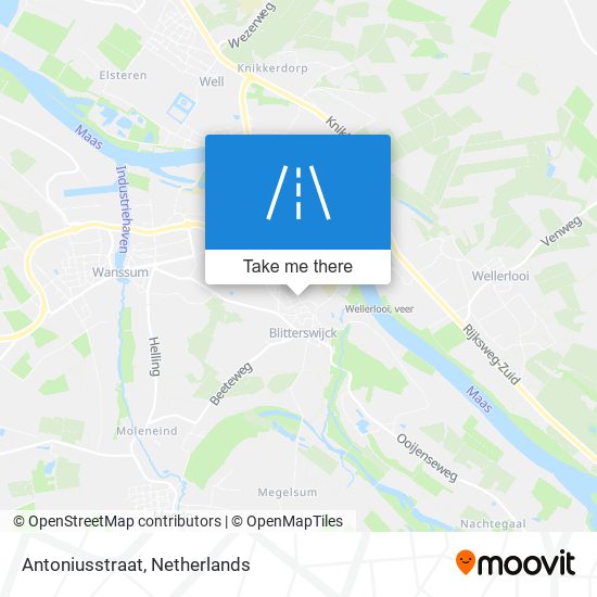 Antoniusstraat map