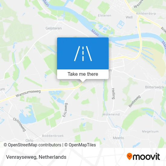 Venrayseweg map
