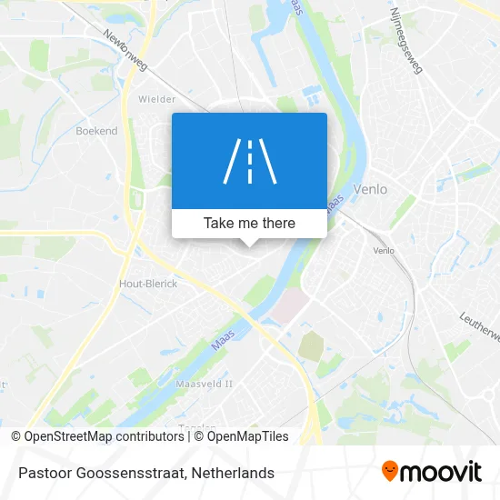 Pastoor Goossensstraat map