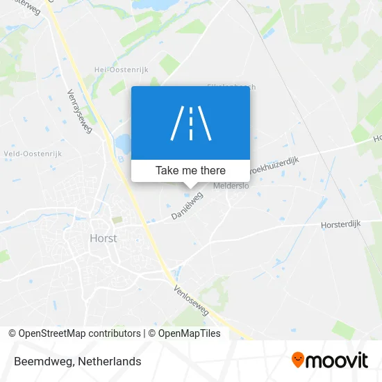 Beemdweg map