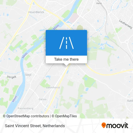 Sint Vincentiusstraat map