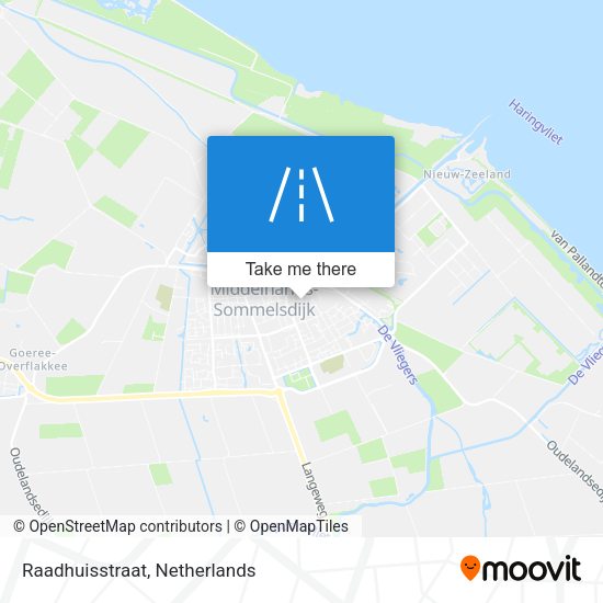 Raadhuisstraat map