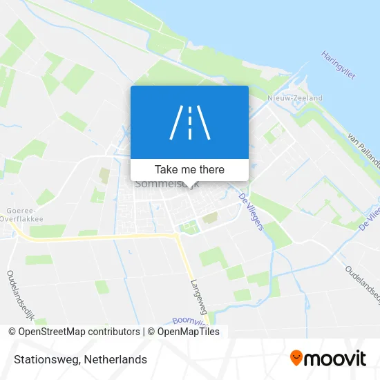 Stationsweg map