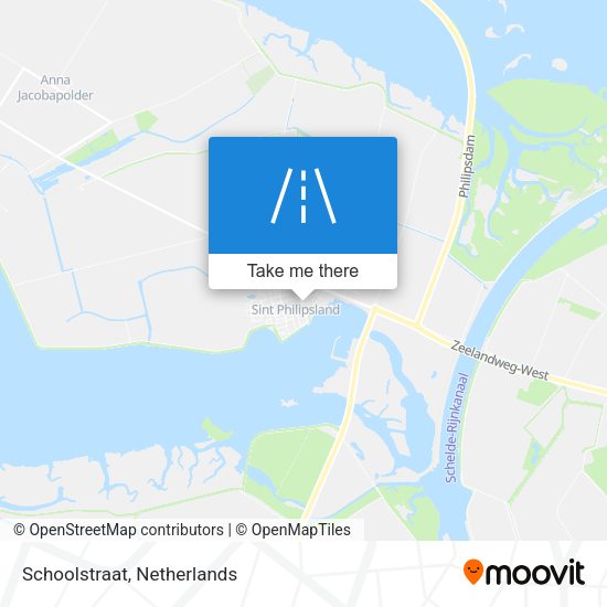 Schoolstraat map