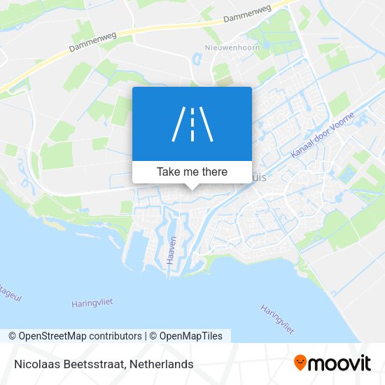 Nicolaas Beetsstraat map