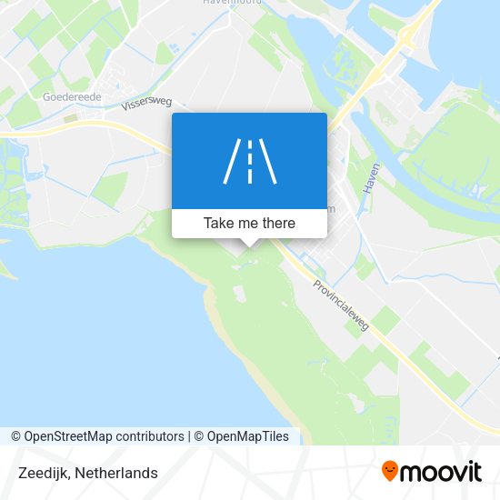 Zeedijk map