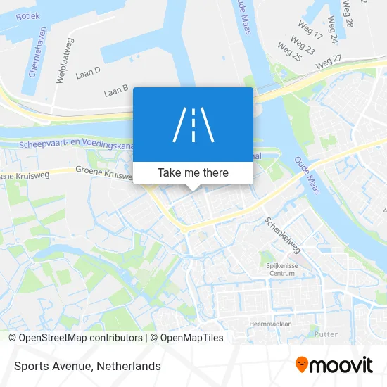 Sportlaan map