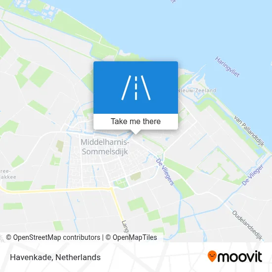 Havenkade map