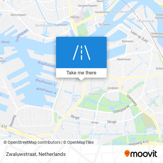 Zwaluwstraat map