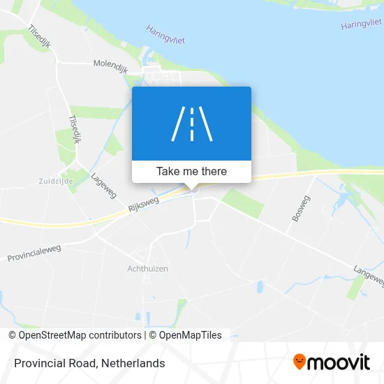 Provincialeweg Karte