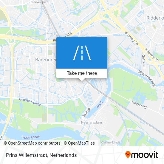 Prins Willemstraat map