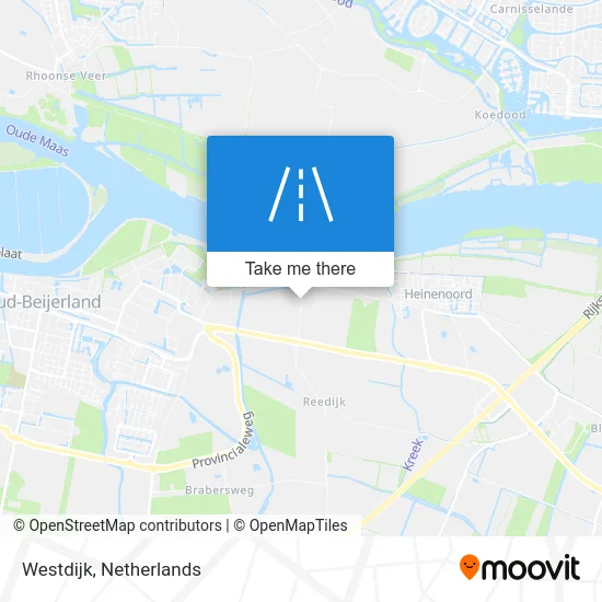 Westdijk map