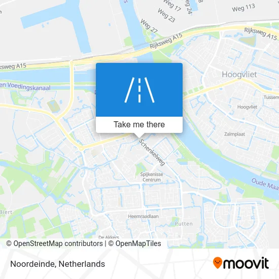Noordeinde map
