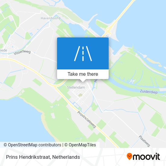 Prins Hendrikstraat map