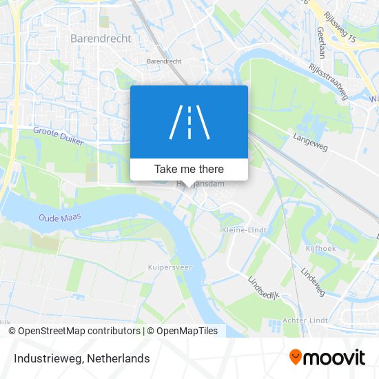 Industrieweg map