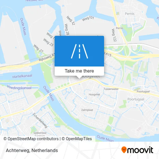 Achterweg map