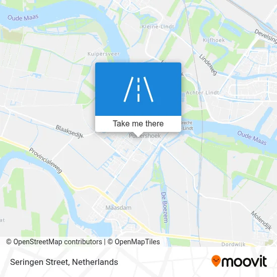 Seringenstraat map