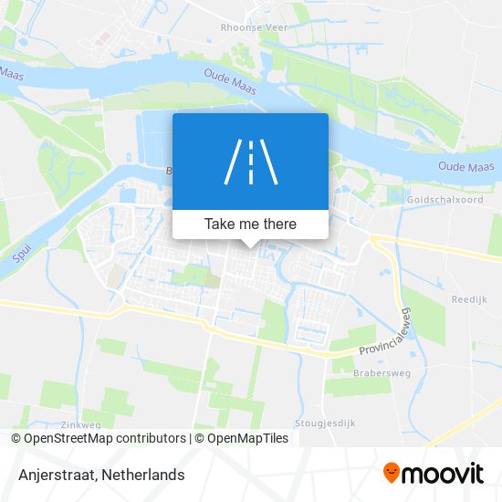 Anjerstraat Karte