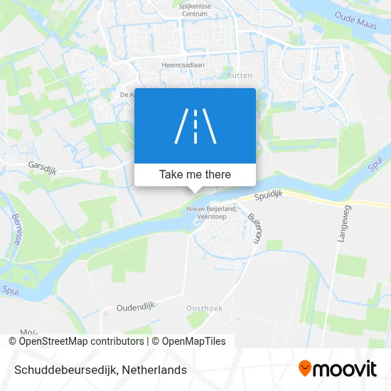 Schuddebeursedijk map