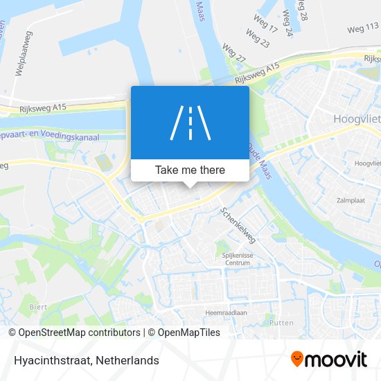 Hyacinthstraat map