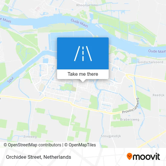Orchideestraat map