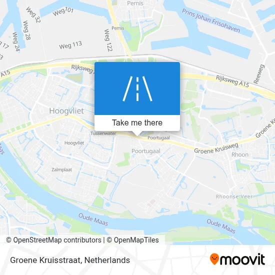 Groene Kruisstraat map