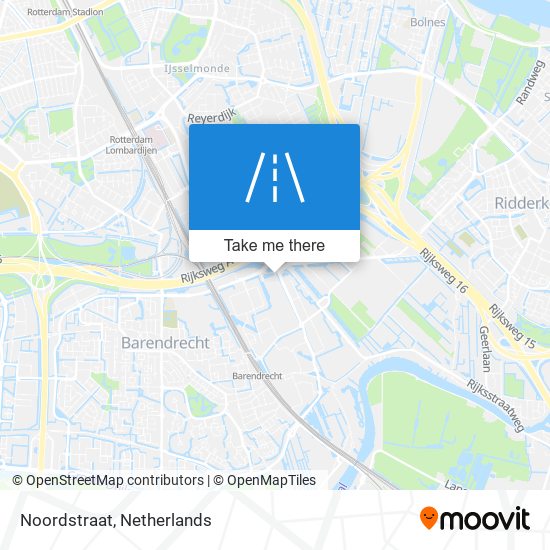 Noordstraat Karte