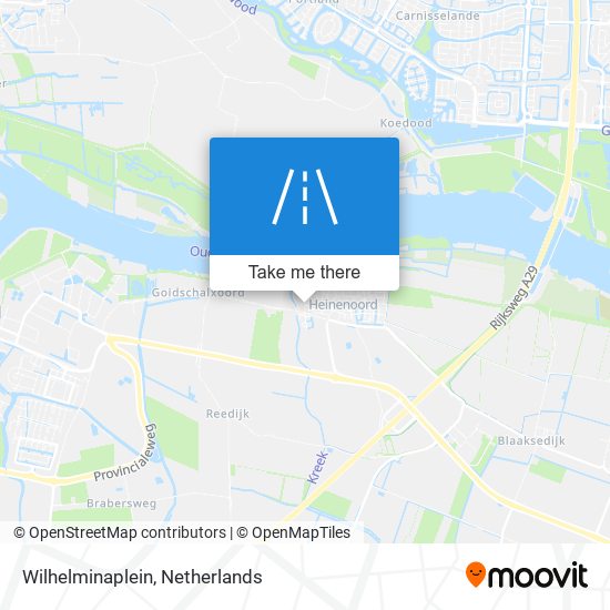 Wilhelminaplein map