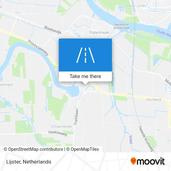 Lijster map