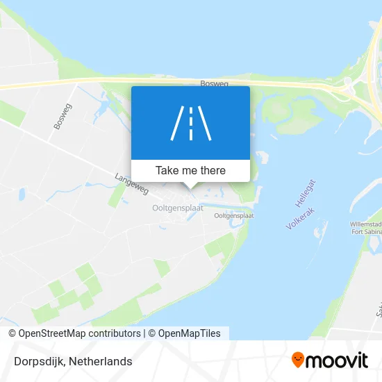Dorpsdijk map