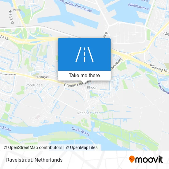 Ravelstraat map