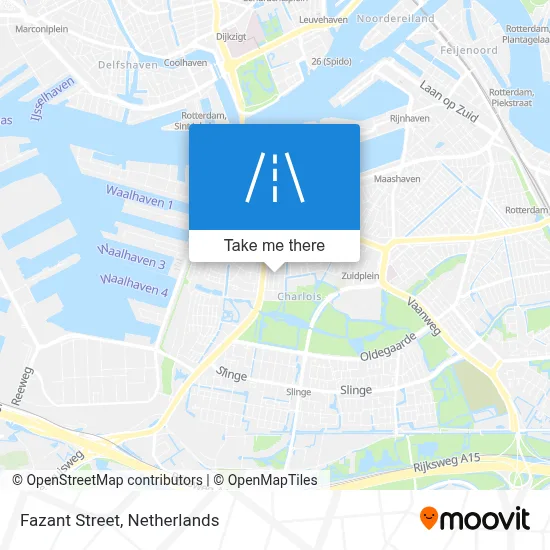 Fazantstraat map