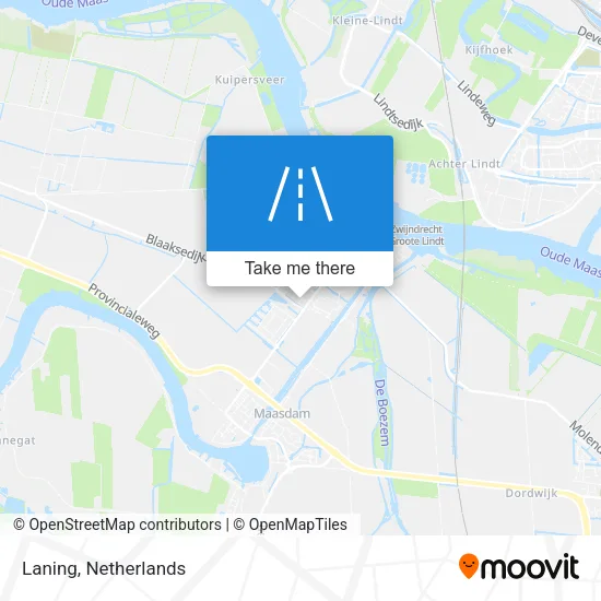 Laning map