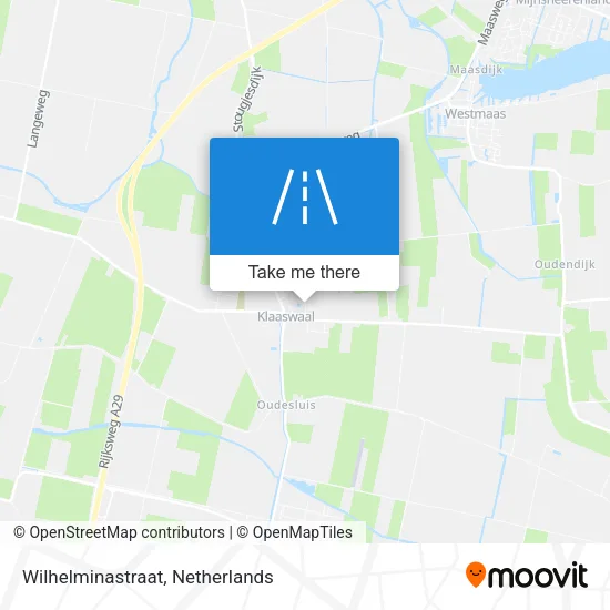 Wilhelminastraat map