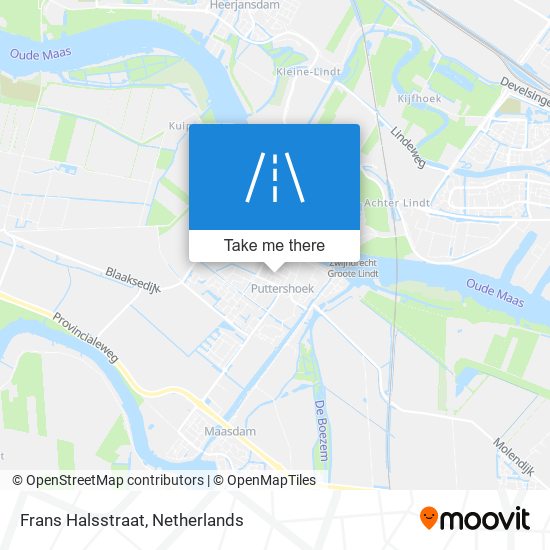 Frans Halsstraat map