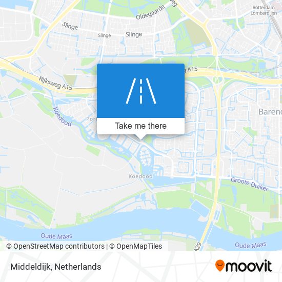 Middeldijk map