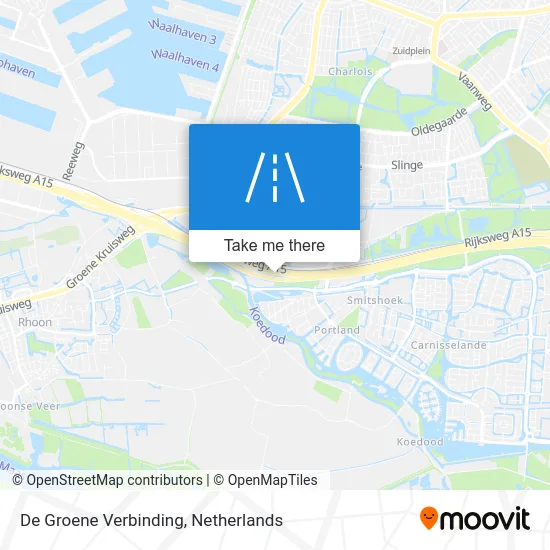 De Groene Verbinding map