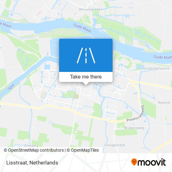 Lisstraat map