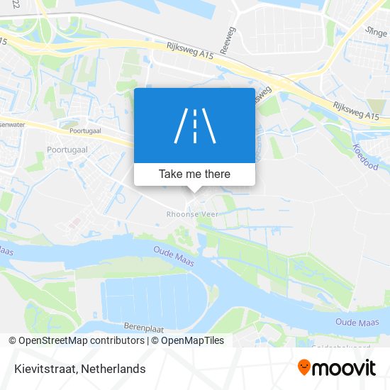 Kievitstraat Karte