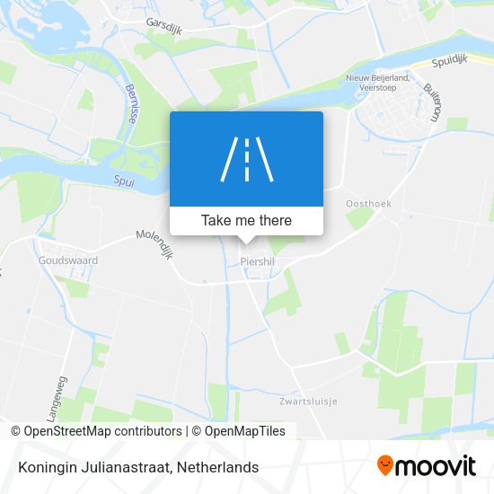 Koningin Julianastraat map