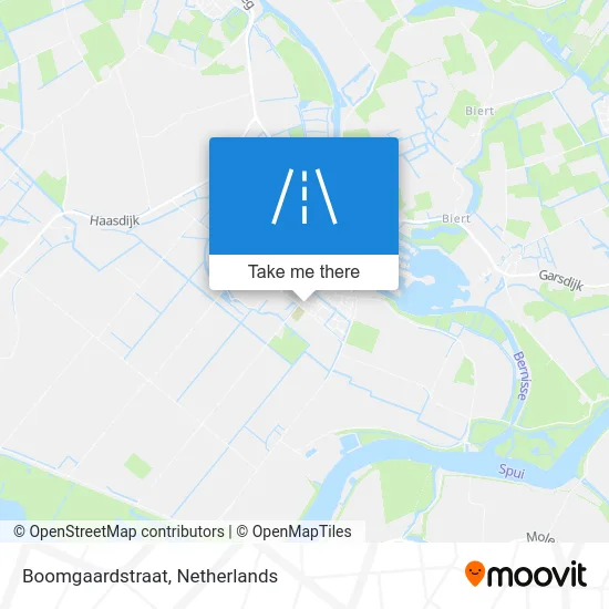 Boomgaardstraat map