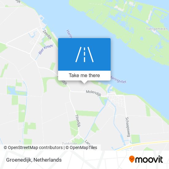 Groenedijk map