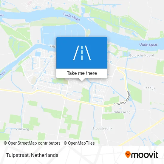 Tulpstraat map