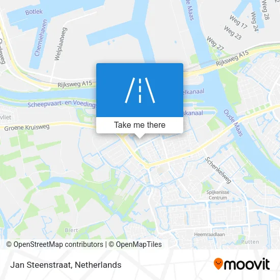 Jan Steenstraat map